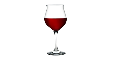 ČAŠE WAVY crno vino 3,7dcl 6/1