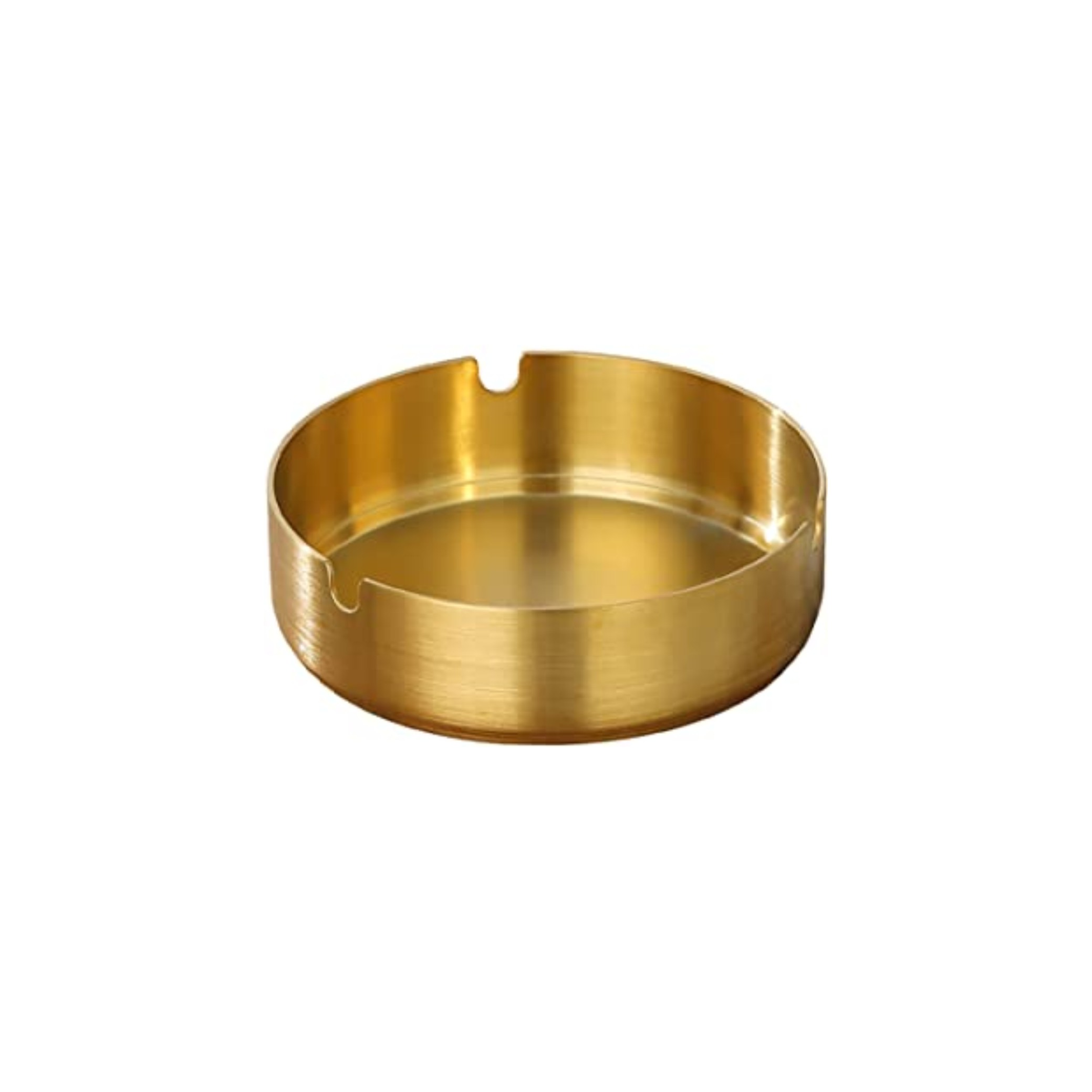 Pepeljara zlatna,metalne -promjer 10cm
