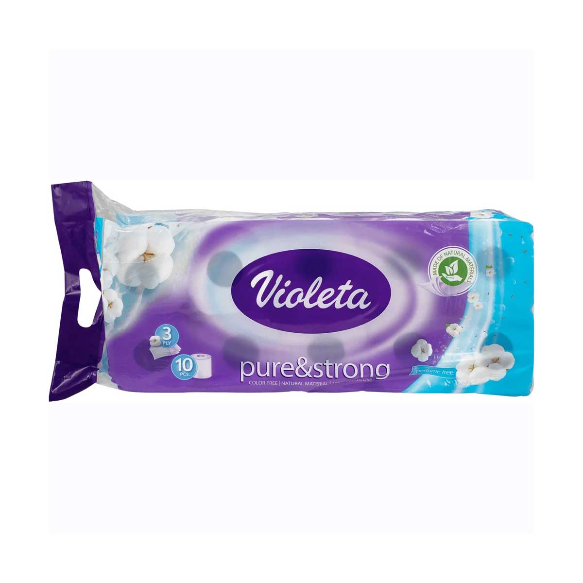 VIOLETA PURE & STRONG TOALETNI PAPIR, 10/1