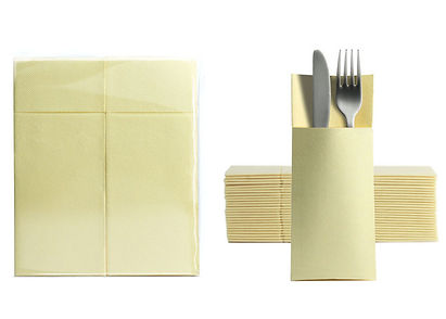 Salveta soft point, džepna, 32×38, cream [50/1]