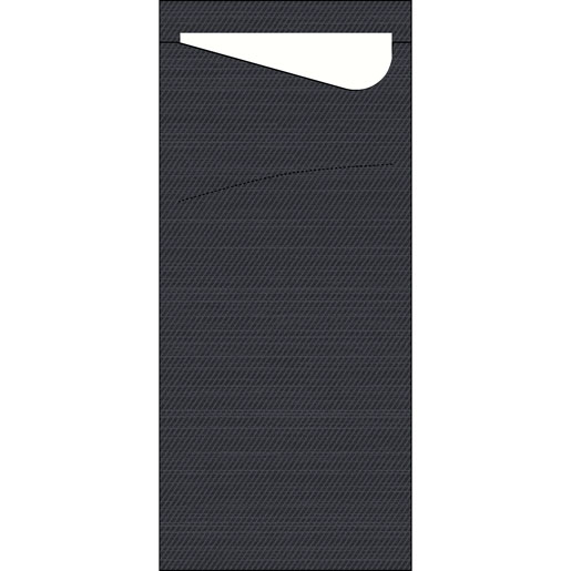 Duni Sacchetto® maramica 8,5 x 19 cm crna