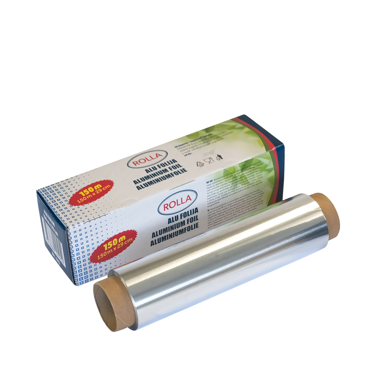 Aluminijska folija u kutiji s rezačem, 30/150