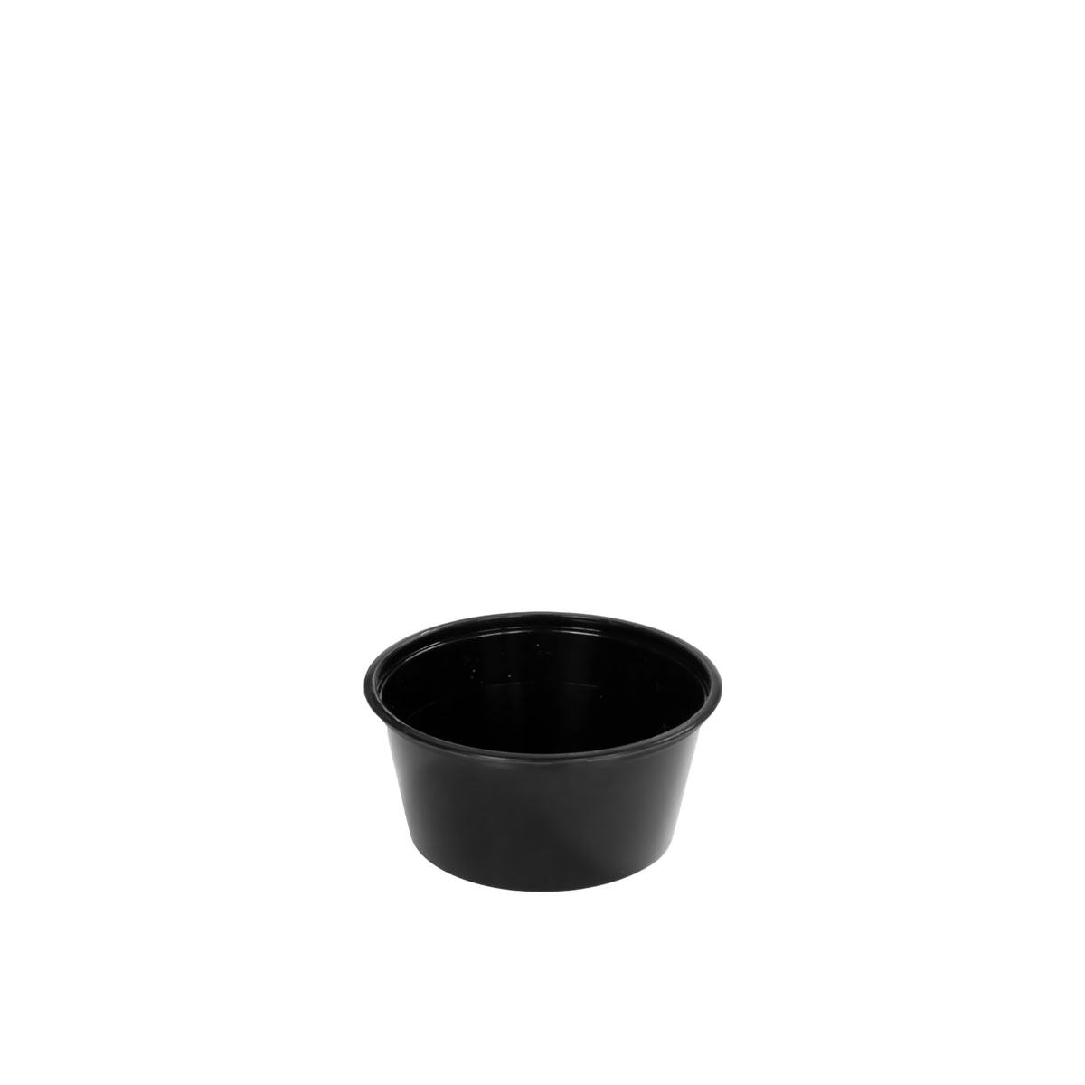 Posuda PP za umake, crna, 50ml, PROFI.Line, 100/1