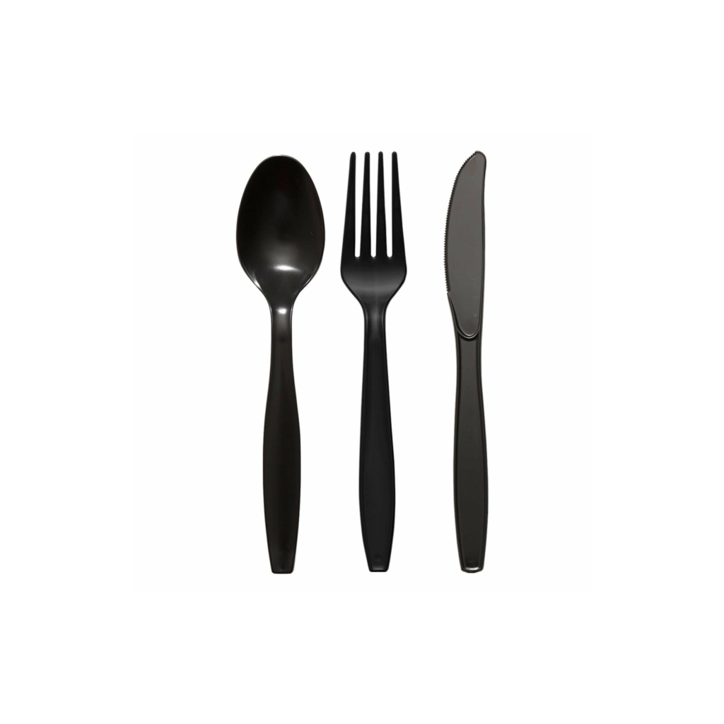 Plastične vilice,nož,žlica-pribor za catering-dostavu jela 100/1