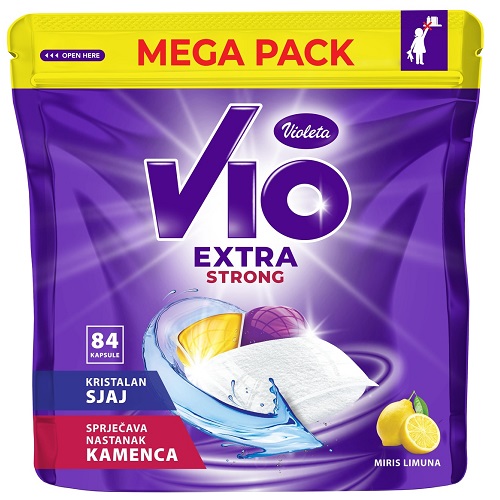 Violeta VIO kapsule – tablete za strojno pranje suđa 84 kom/pak