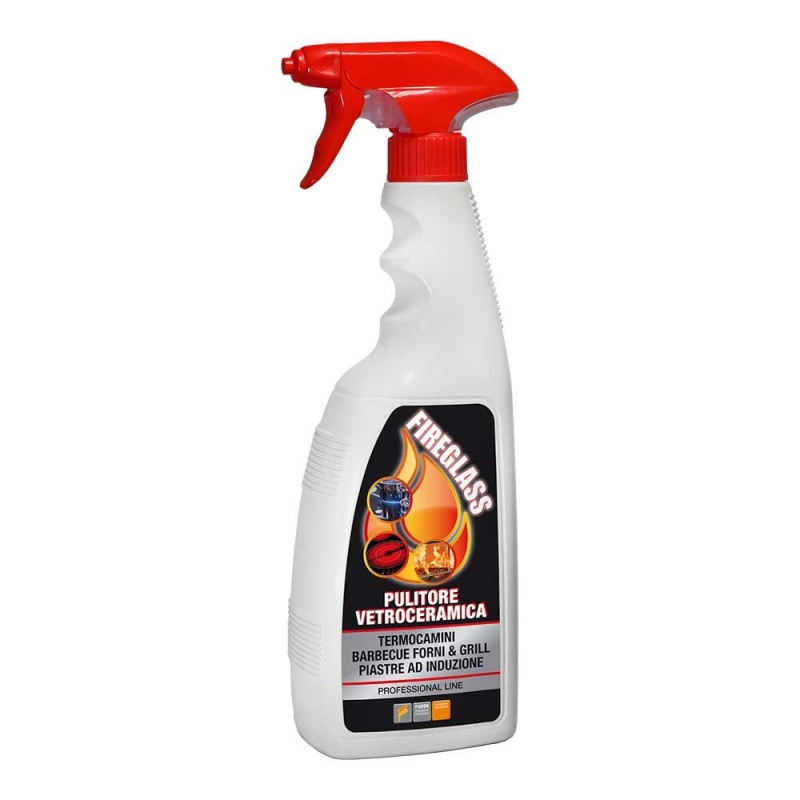 FIREGLASS – Za čišćenje stakla kamina, indukcijskih ploča, staklokeramike 750ml