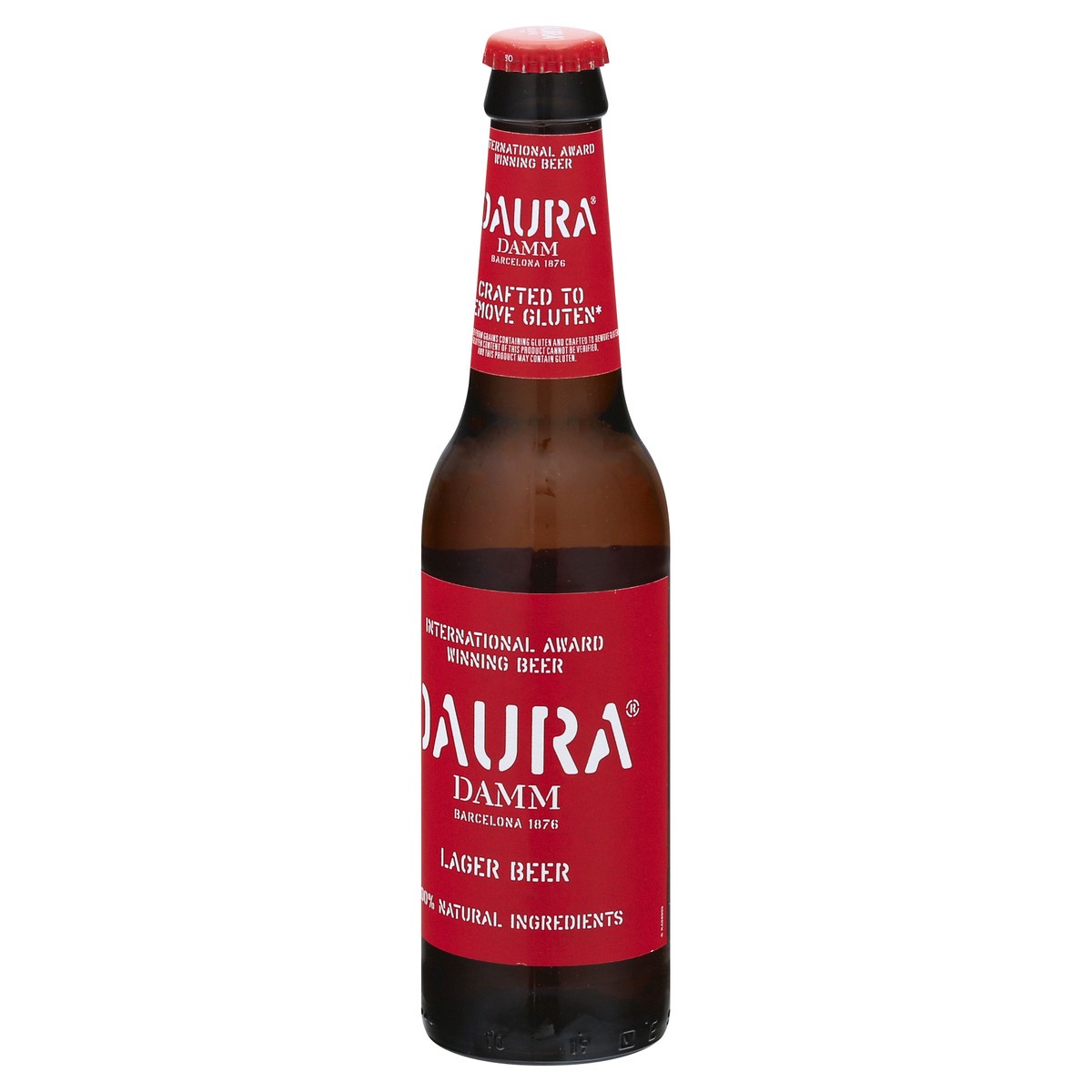 PIVO ESTRELLA DAMM DAURA 0.33L BOCA -24/1- 5.4%ALC BEZ GLUTENA